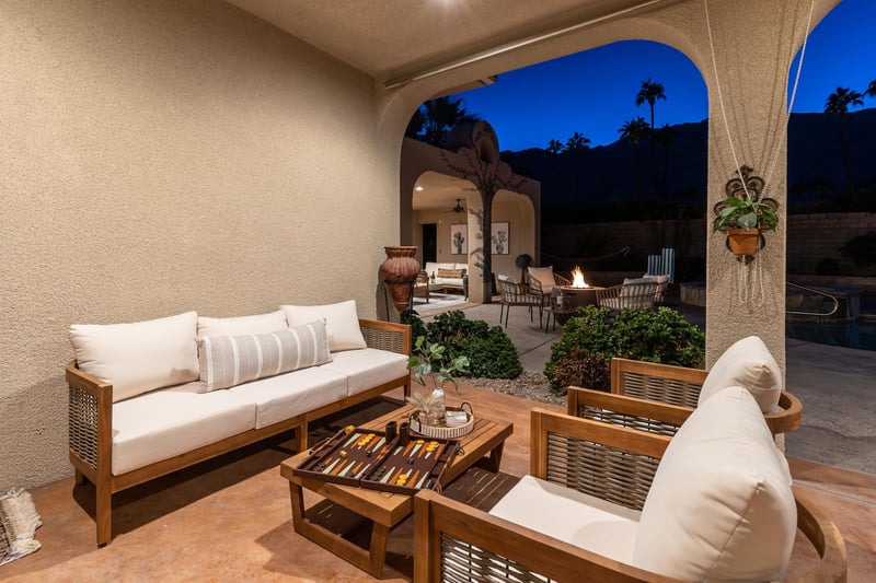 Play a board game or two in the fresh evening air