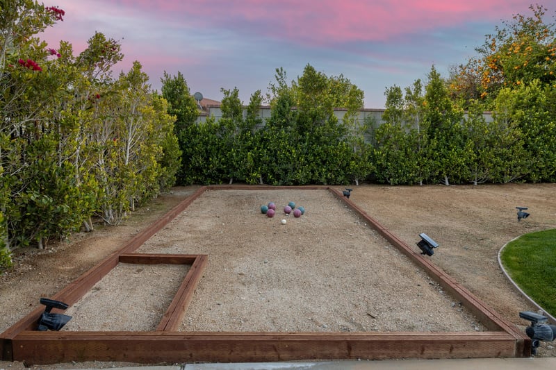 Play a game of bocce ball with the whole family