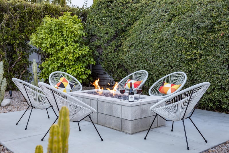 Relax around the fire