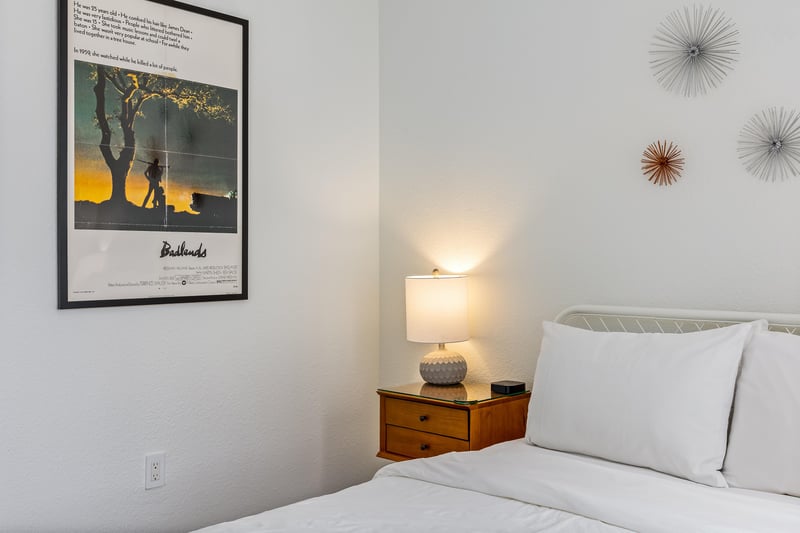 Restful guest bedroom