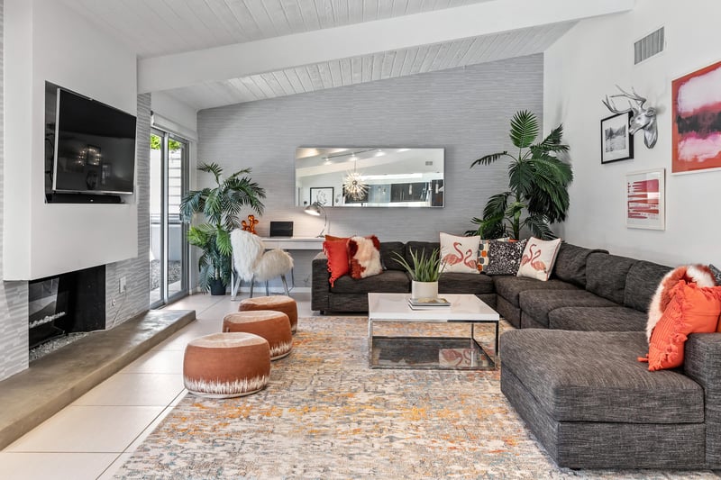 Comfortable and spacious living room