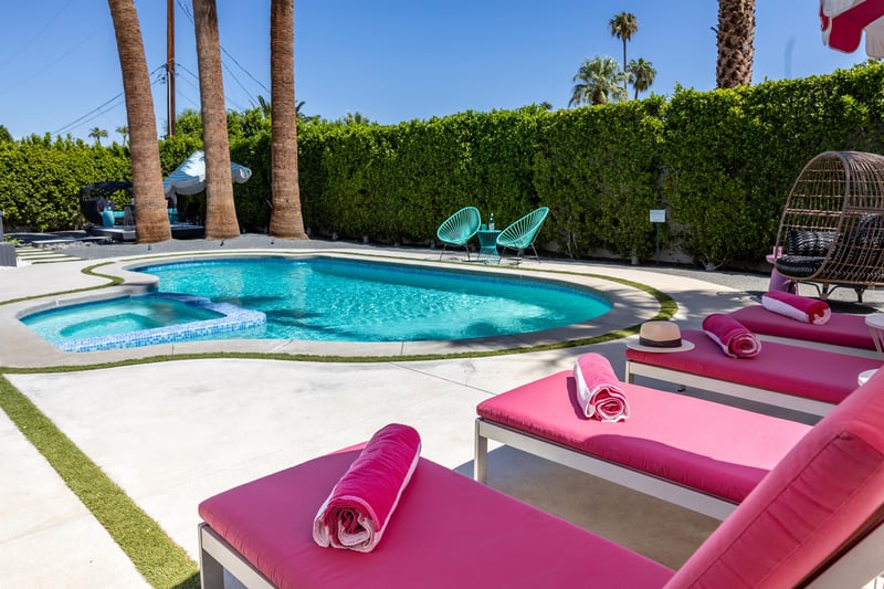 Pool Views From Lounge Chairs