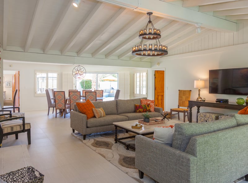 Spacious open floor plan