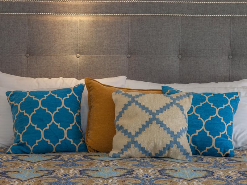 Luxurious pillows for a good nights sleep