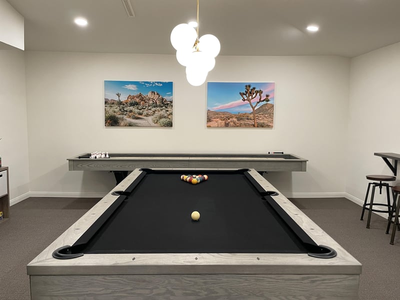 Challenge your friends to a game of pool