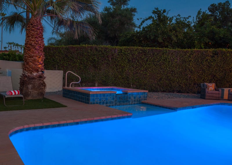 An evening swim is a must