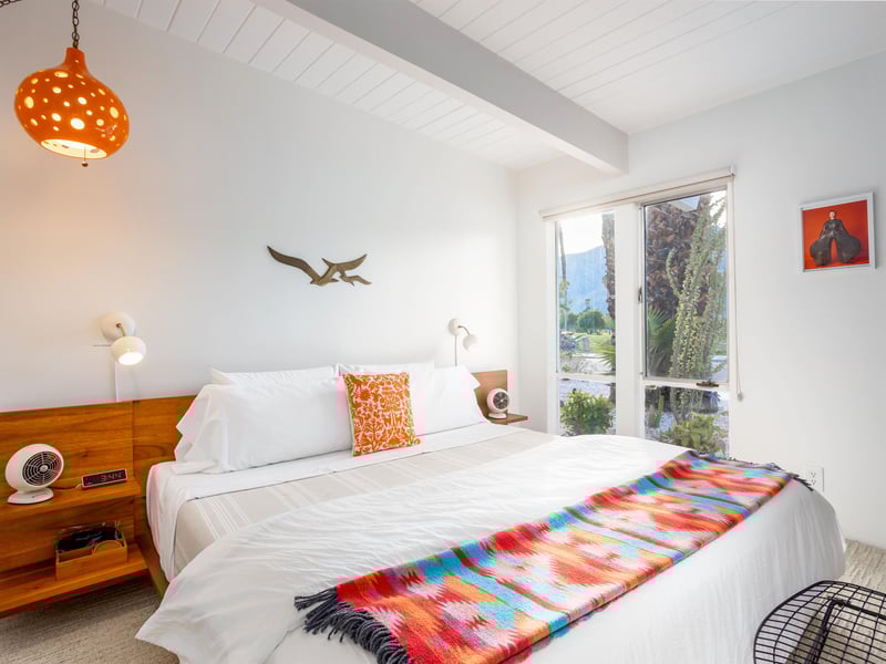 Luxurious and bright bedroom