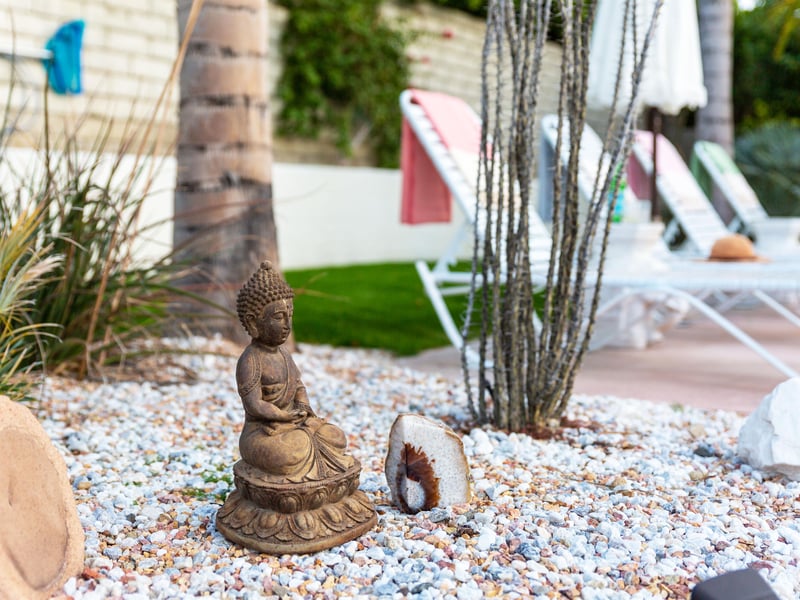 Plenty of outdoor spaces to relax