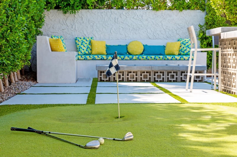 Play a game of mini golf