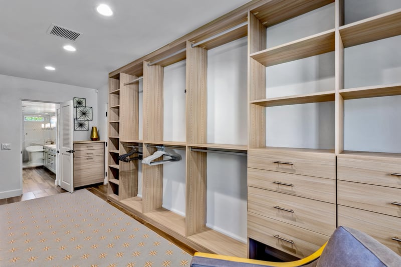 Huge walk in closet