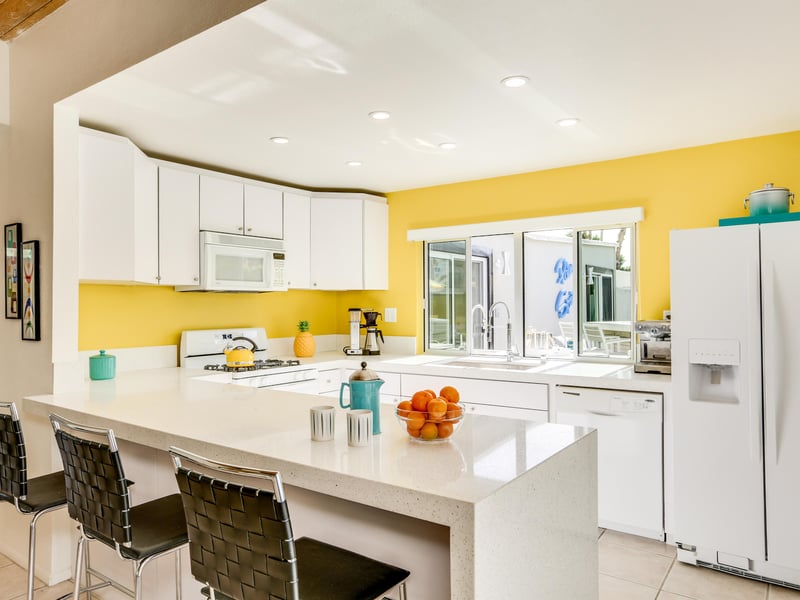 Well stocked kitchen