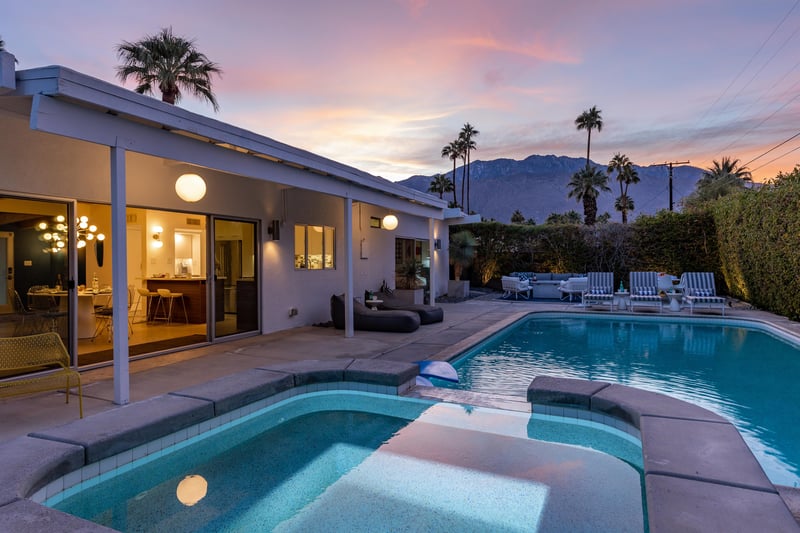 Stunning Palm Springs sunsets