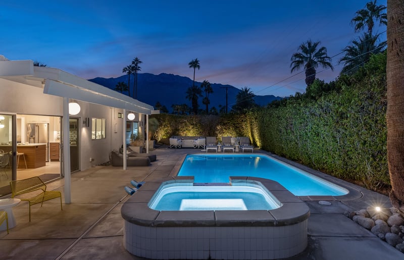 Spend your evenings soaking in the spa