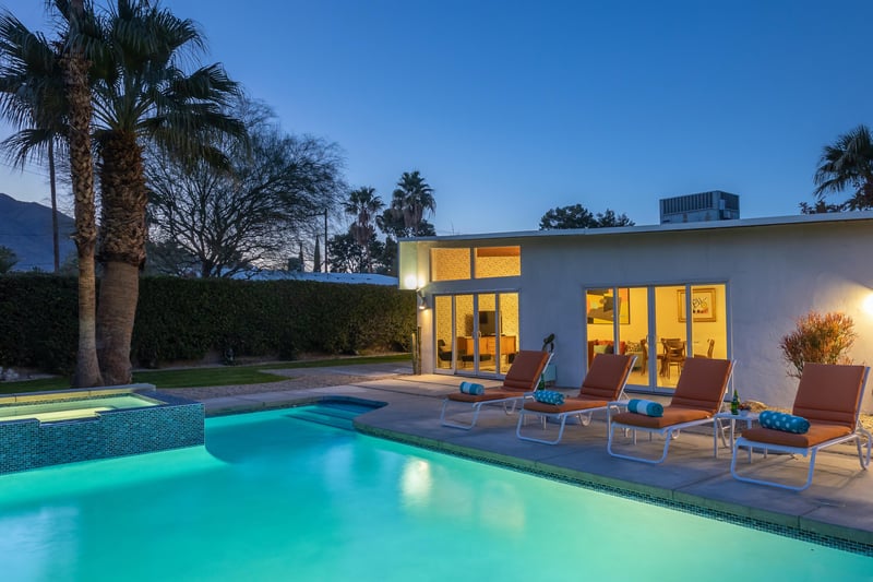 An evening swim is a must