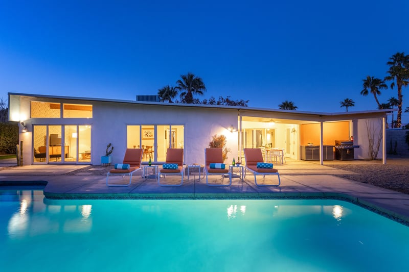 Enjoy a swim under the stars