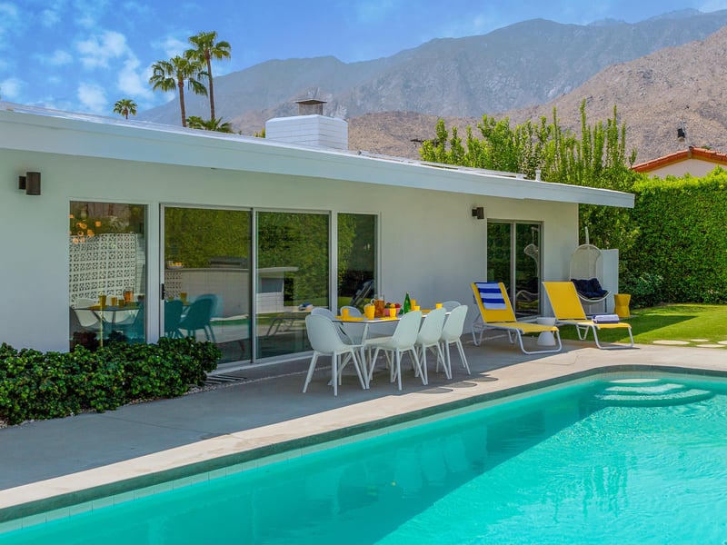 Made for relaxing in the Palm Springs sunshine