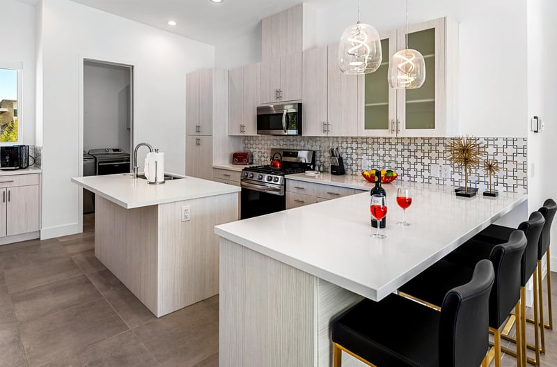 Well stocked kitchen