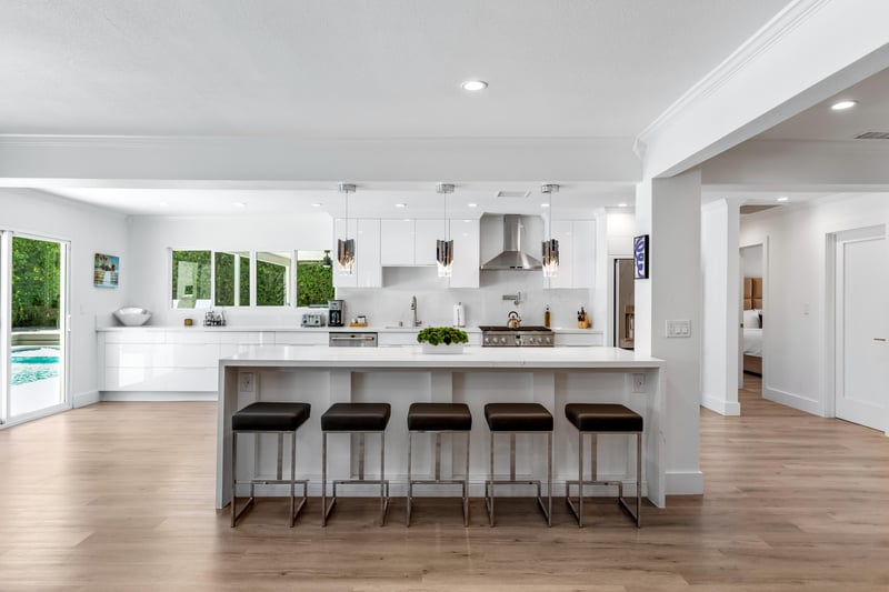 Breakfast island for 5