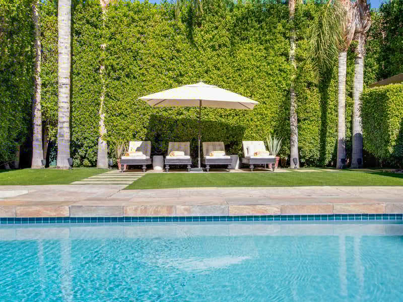 Entirely walled and gated for privacy