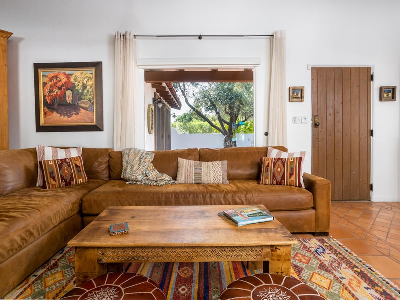 Ample seating in the living room