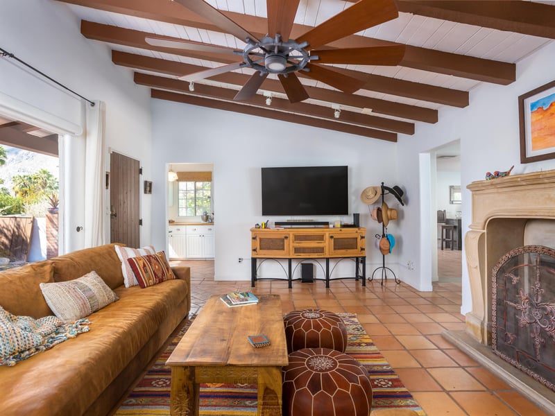 Flat screen TVs for relaxing movie nights