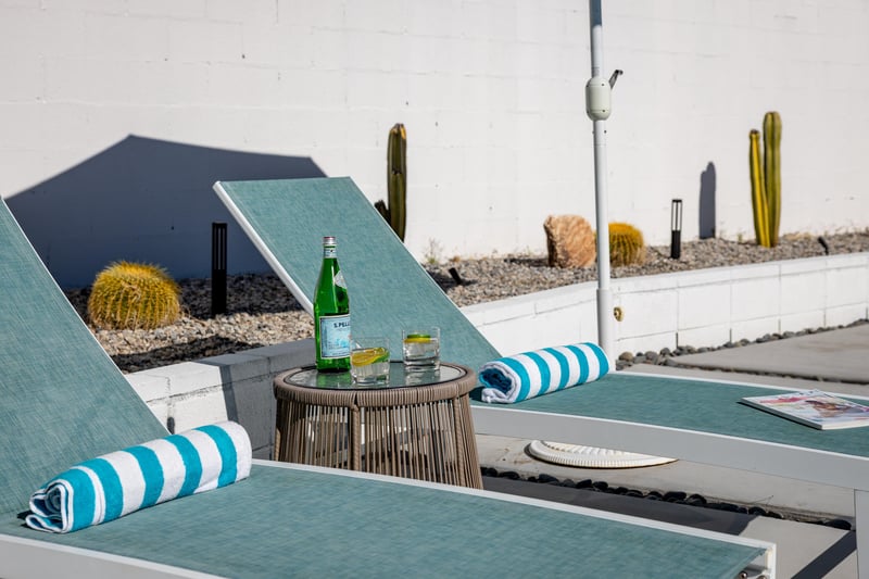 Rest and relax by the pool