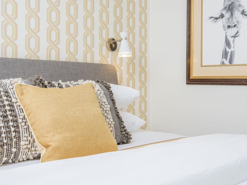 Comfortable pillows for a good nights sleep