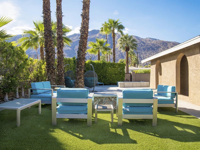 Plenty of outdoor spaces to relax