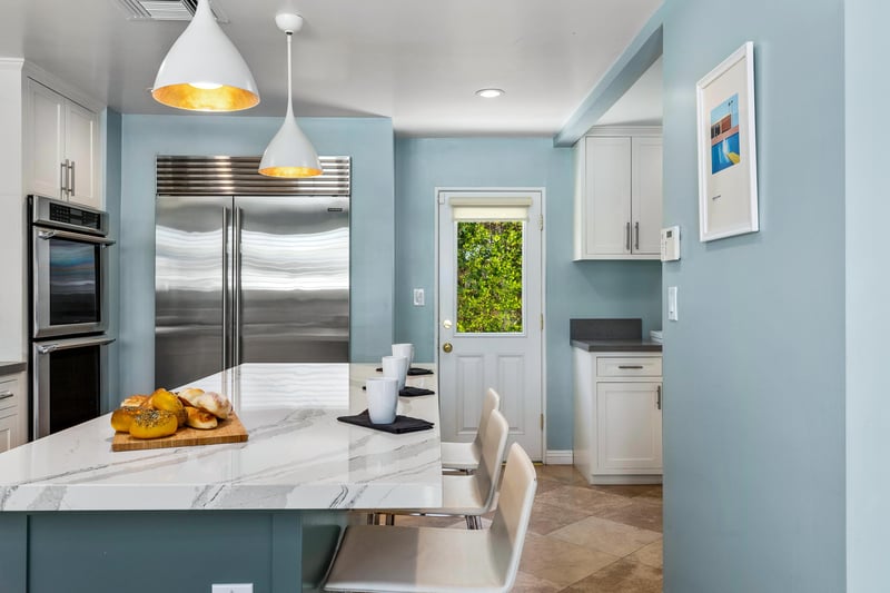 Pull up a seat at the breakfast bar