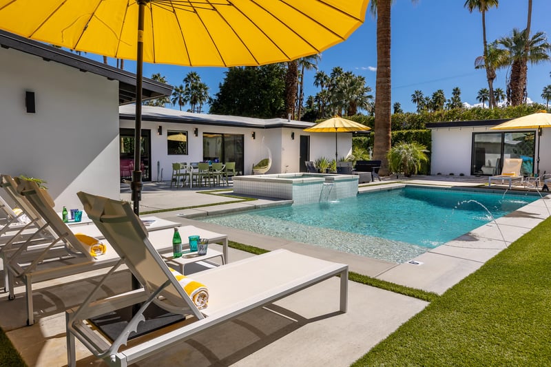 Soak up the warm sunshine