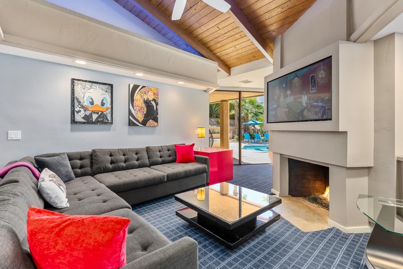 Relax around the fire