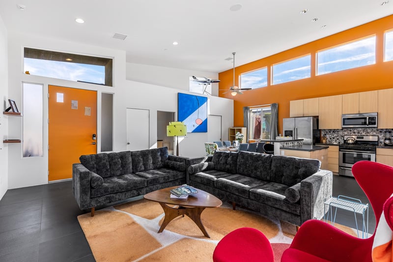 Comfortable lounge seating