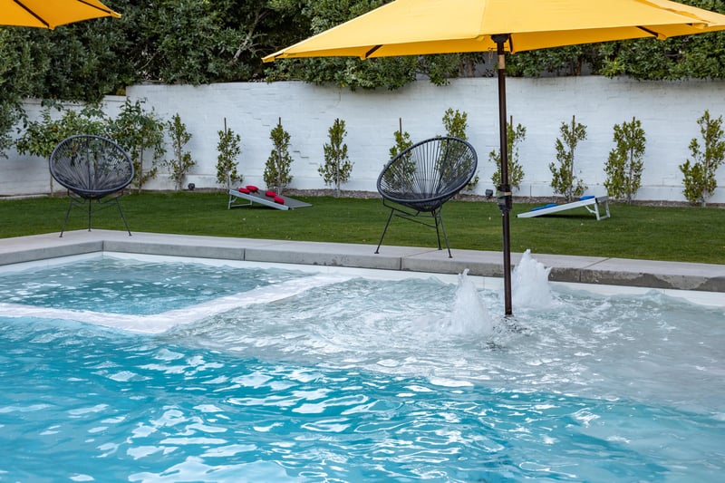 Lovely yellow umbrella