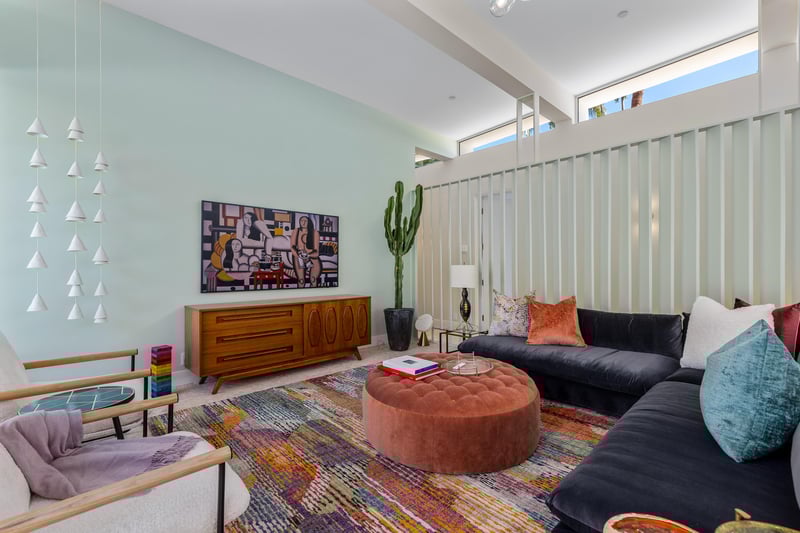 Incredible living room with impeccable design