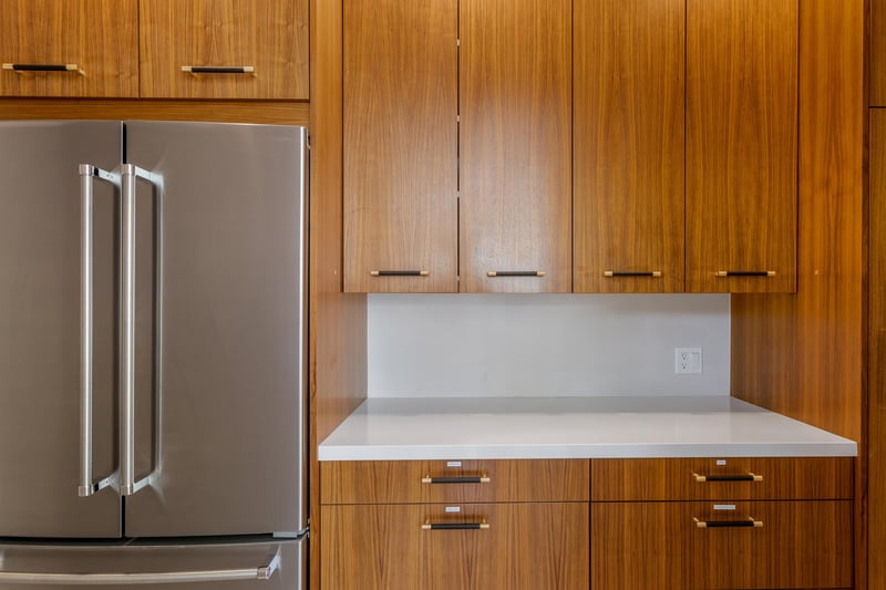 Walkin pantry with a second refrigerator