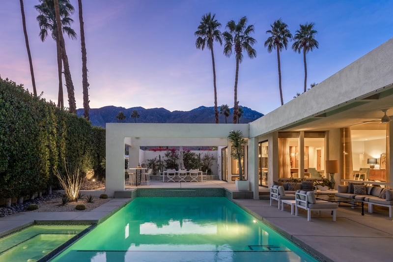 Enjoy beautiful desert sunsets