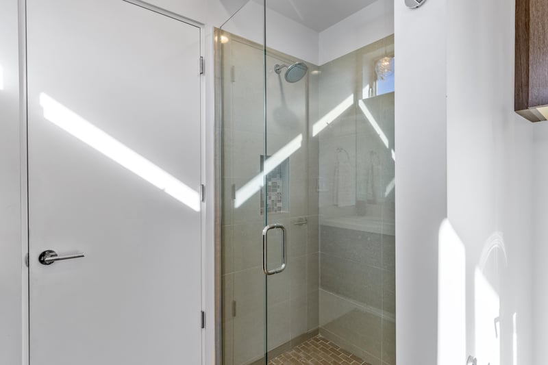 Shared Jack and Jill bathroom