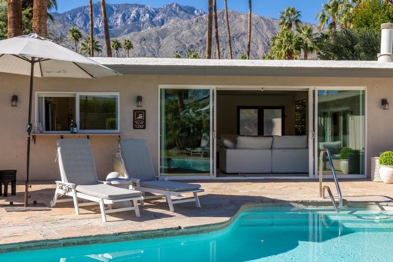 Stunning mountain backdrop