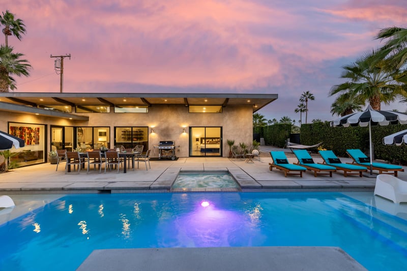 Stunning sunsets await