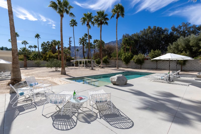 Bask in your private desert oasis