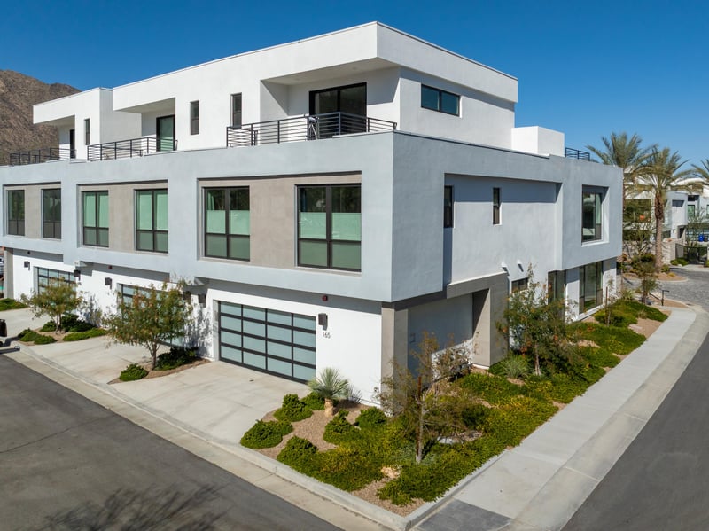 Modern threestory property