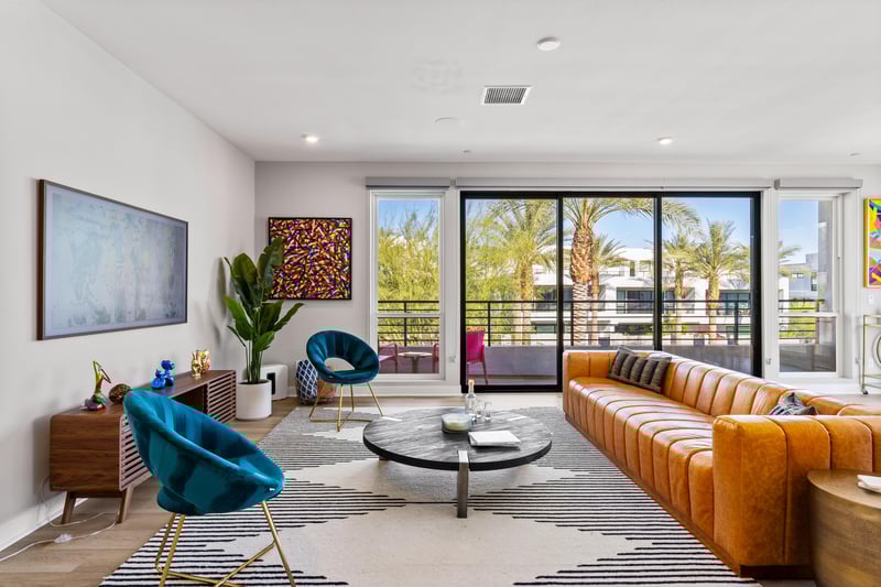 Luxurious leather seating