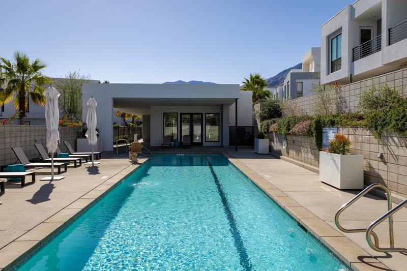 Pristine swimming pool