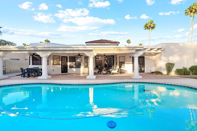 Sparkling turquoise pool