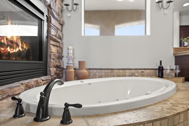 Enjoy a relaxing bath during your stay