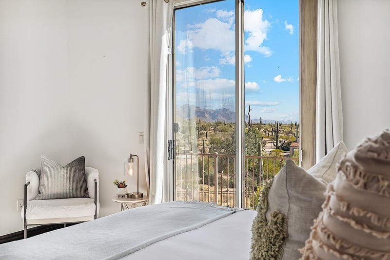 Second Bedroom  East Facing Patio Access