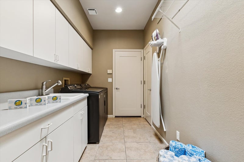 Laundry Room with Full Sized Appliances