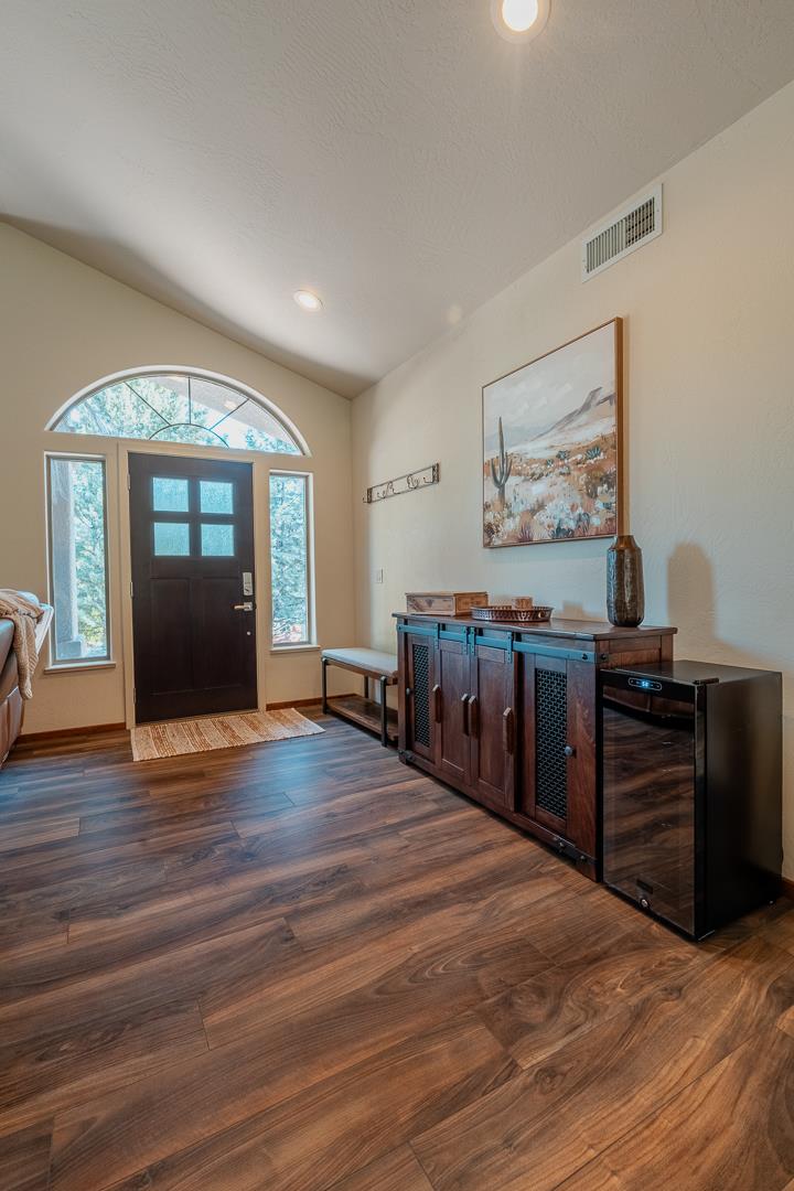 Front Entryway Bar and Wine Cooler