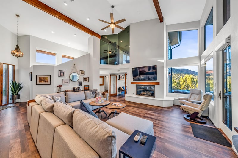 Plenty Of Seating In Living Room