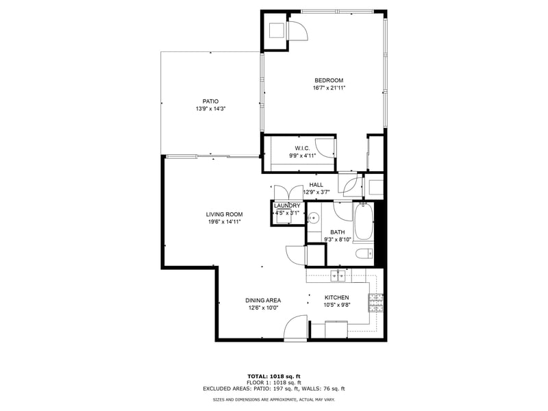 Condo floor plan